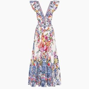 Camilla Dutch is Life Tiered Frill Dress with Tags